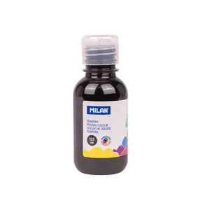 Temperafarbe 125 ml schwarz